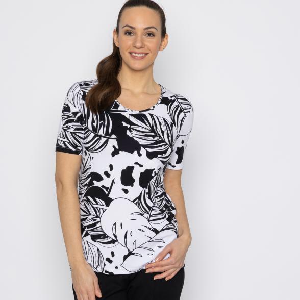 RÖSSLER SELECTION Damen-Shirt schwarz/weiß 54 - 113681700010 - 1 - 588px
