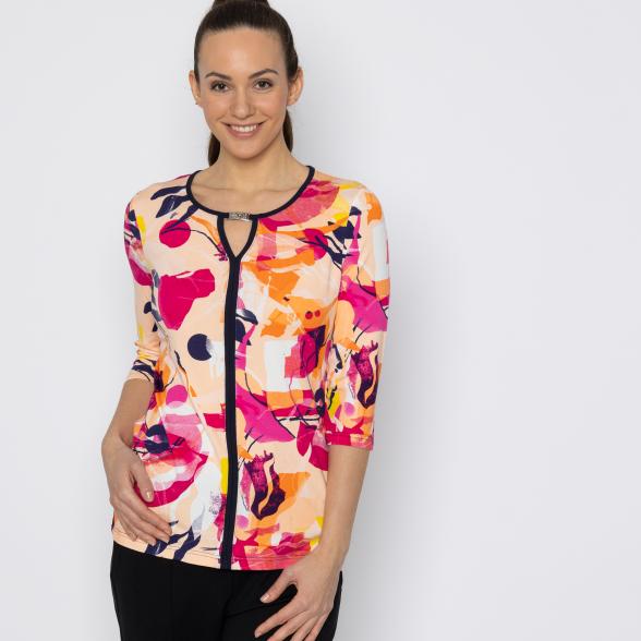 RÖSSLER SELECTION Damen-Shirt multicolor 54 - 113683400010 - 1 - 588px