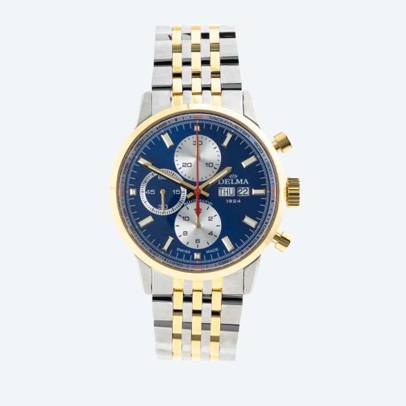 DELMA Herren-Automatikuhr "Continental Racing" - 113684300000 - 1 - 588px