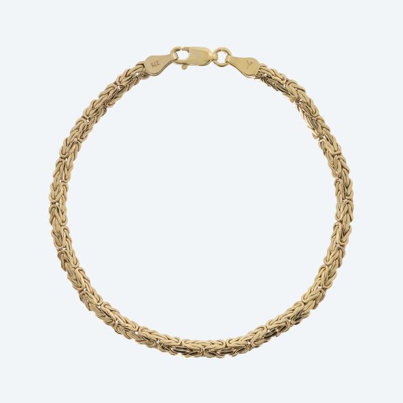 Köngisarmband 375 Gelbgold, ca. 19 cm - 113689800000 - 1 - 588px