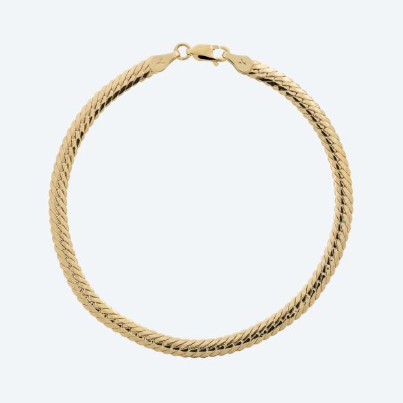 Panzerarmband 375 Gelbgold, ca. 21 cm - 113689900000 - 1 - 588px