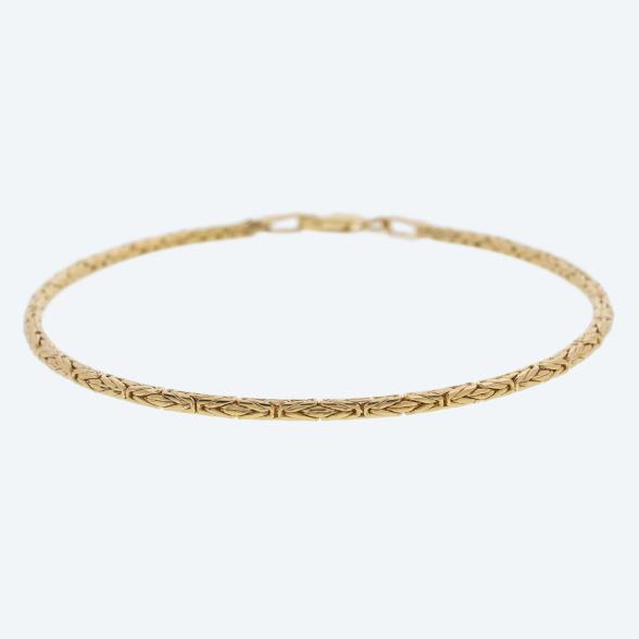 Königsarmband 375 Gelbgold, ca. 19 cm - 113691600000 - 1 - 588px