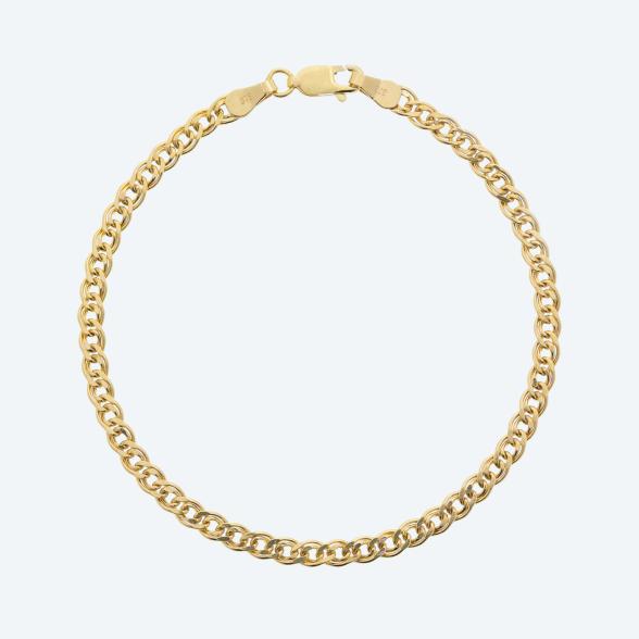 Doppelpanzerarmband 375 Gelbgold, ca. 19 cm - 113691900000 - 1 - 588px