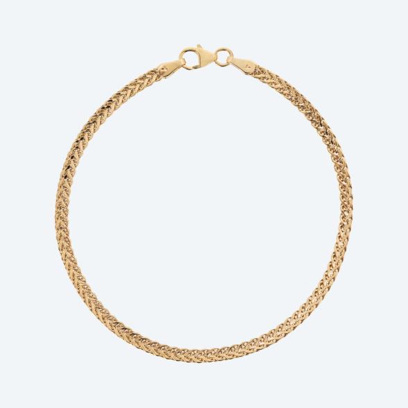 Zopfarmband 375 Gelbgold, ca. 19 cm - 113692400000 - 1 - 588px