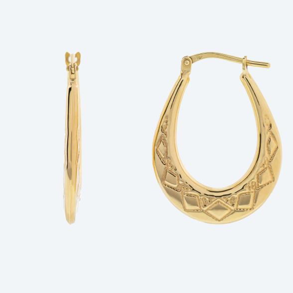 Creolen 925 Sterling Silber vergoldet - 113696800000 - 1 - 588px