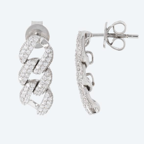 Ohrhänger 925 Sterling Silber rhodiniert Zirkonia - 113697000000 - 1 - 588px