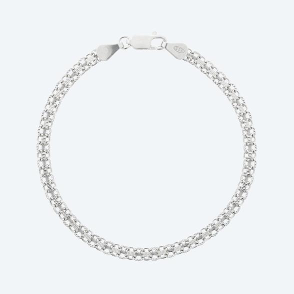 Bismarck-Armband 925 Sterling Silber rhodiniert - 113697600000 - 1 - 588px