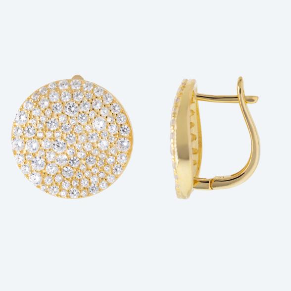 Ohrstecker 925 Sterling Silber vergoldet Zirkonia - 113703100000 - 1 - 588px