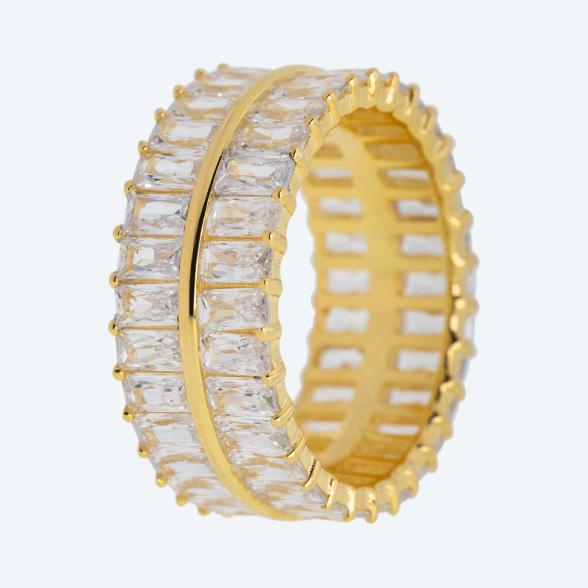 Ring 925 Sterling Silber vergoldet Zirkonia 16 - 113703500001 - 1 - 588px