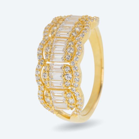 Ring 925 Sterling Silber vergoldet Zirkonia 16 - 113704700001 - 1 - 588px