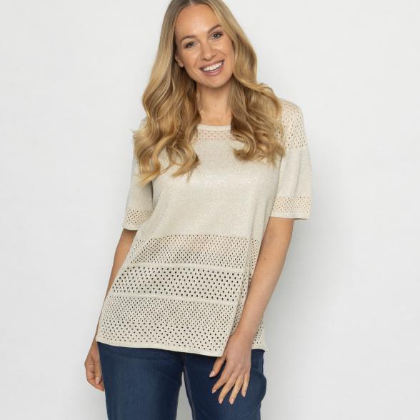 sophistical Women Pullover grau/silber 40/42 - 113717600001 - 1 - 588px