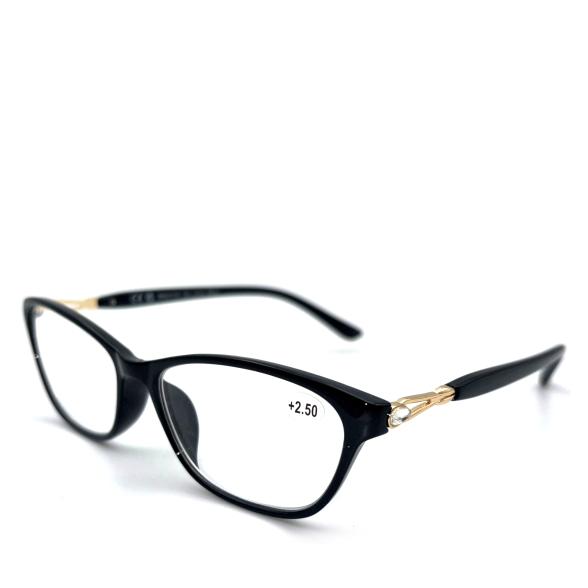 Lesebrille 1,0 bis 3,5 schwarz/gold 1,00 - 113721100001 - 1 - 588px