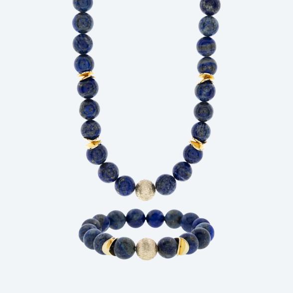 SET: Collier+Armband Lapislazuli Magnetverschluß - 113726100000 - 1 - 588px