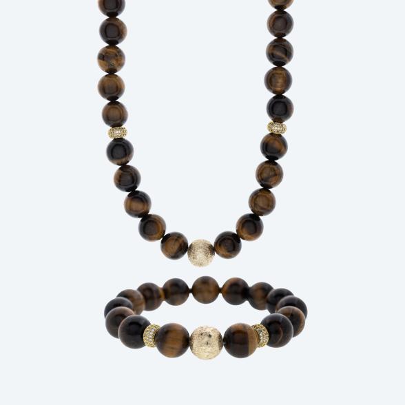 SET: Collier+Armband Tigerauge Magnetverschluß - 113726400000 - 1 - 588px