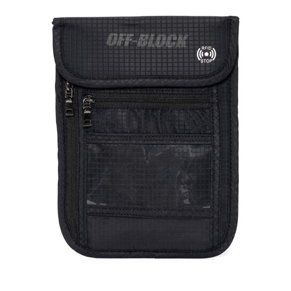 RFID-Block Brustbeutel in schwarz - 113730000000 - 1 - 588px