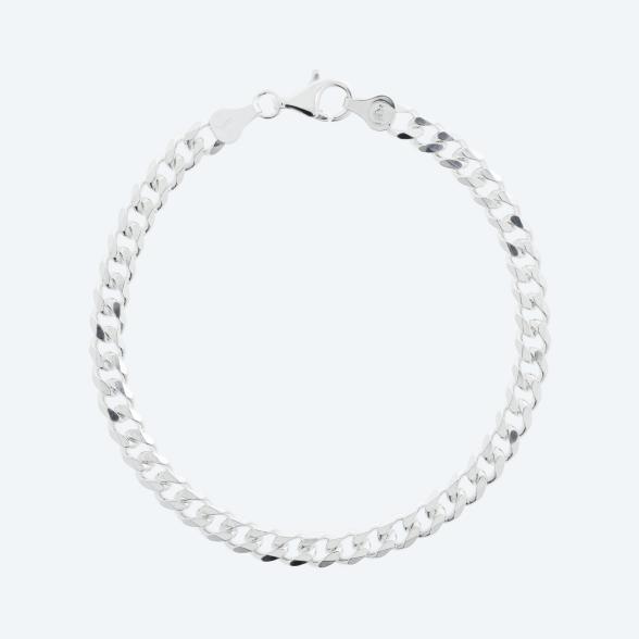 Panzerarmband 925 Sterling Silber ca. 21 cm - 113730900000 - 1 - 588px