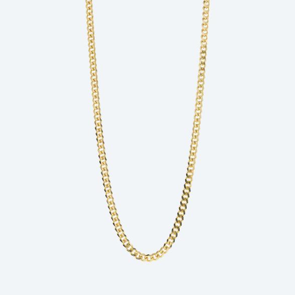 Panzerkette 925 St. Silber vergoldet ca. 50 cm - 113731500000 - 1 - 588px