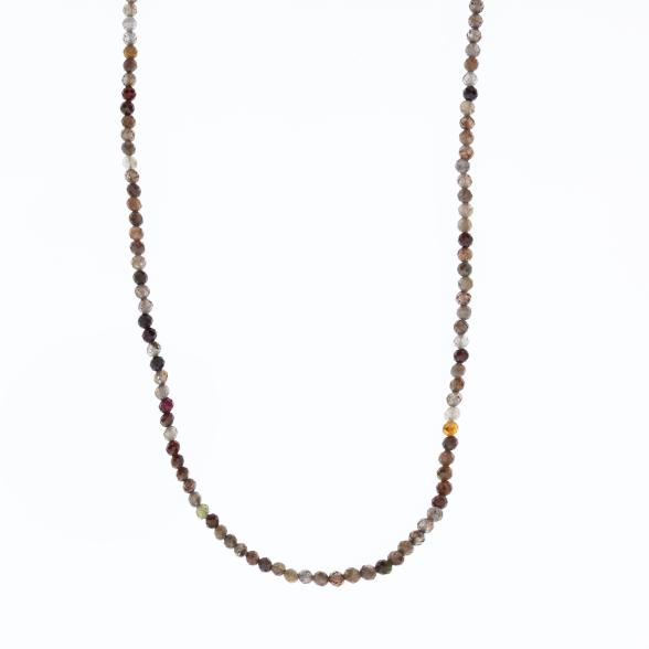 Collier Mokka Zirkon Karabiner 925 Silber - 113735200000 - 1 - 588px