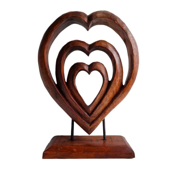 Skulptur Herzen auf Sockel - 113742400000 - 1 - 588px