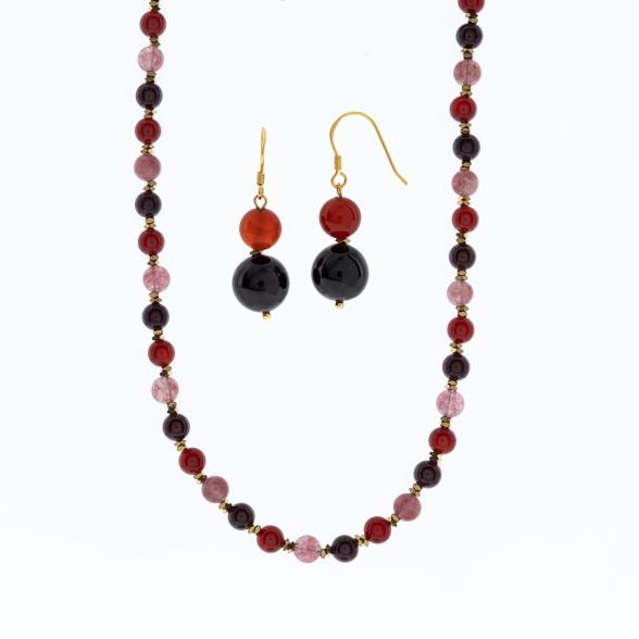 SET: Collier und Ohrhänger Achat - 113744100000 - 1 - 588px