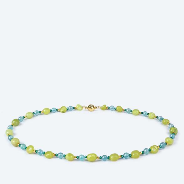 Collier Fluorit, Lemon Jade Magnetverschluß - 113746000000 - 1 - 588px