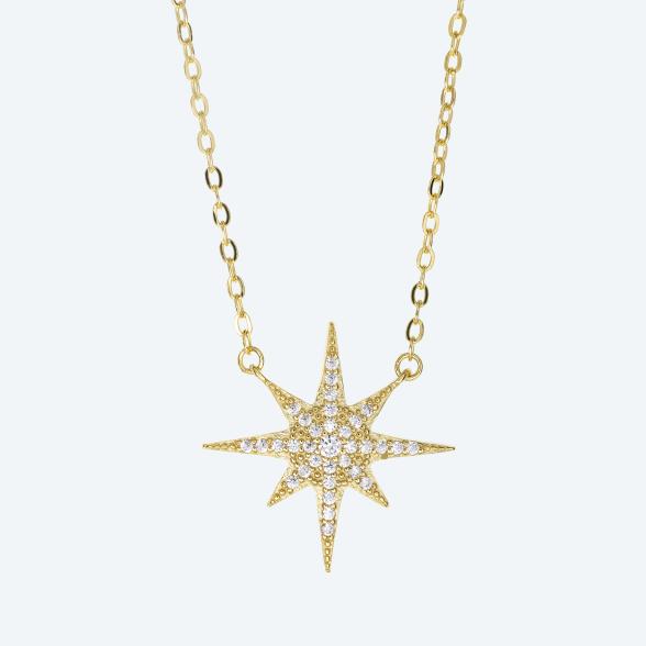 Mittelteil-Collier 925 vergoldet Zirkonia - 113759300000 - 1 - 588px