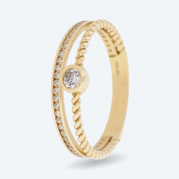 Ring 375 Gelbgold Zirkonia 17 - 113766200001 - 1 - 588px