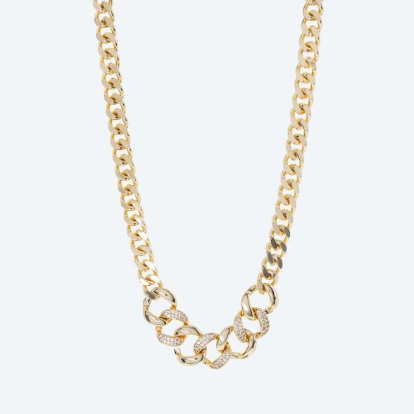 Collier Messing vergoldet Zirkonia - 113770900000 - 1 - 588px