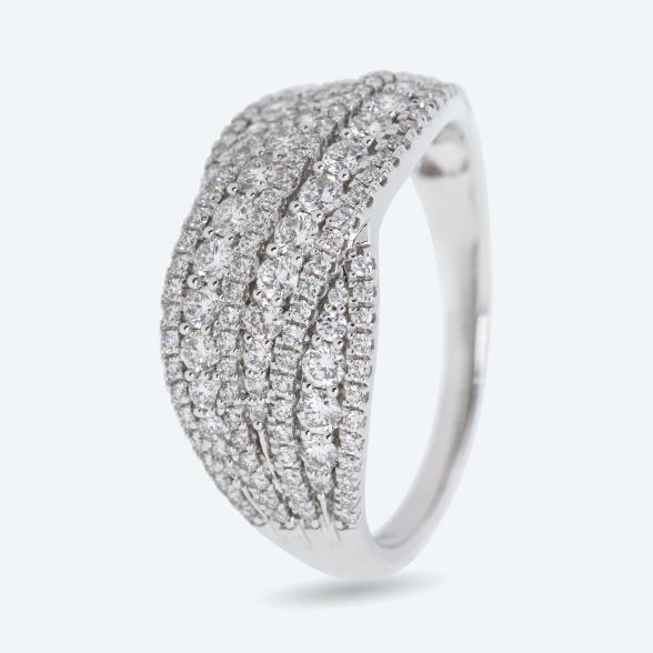 Ring 375 Weißgold Kanada Brillanten 18 - 113774800001 - 1 - 588px