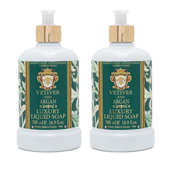 Fiorentino Luxus Flüssigseifen Vetiver & Argan - 113780000000 - 1 - 588px