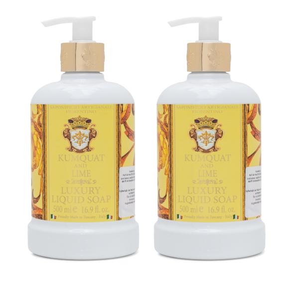 Fiorentino Luxus Flüssigseifen Kumquat & Limette - 113780300000 - 1 - 588px