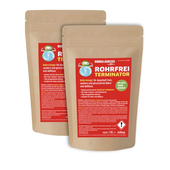 W&G 2x1kg Abflussreiniger Rohrfrei Pulver - 113780900000 - 1 - 588px