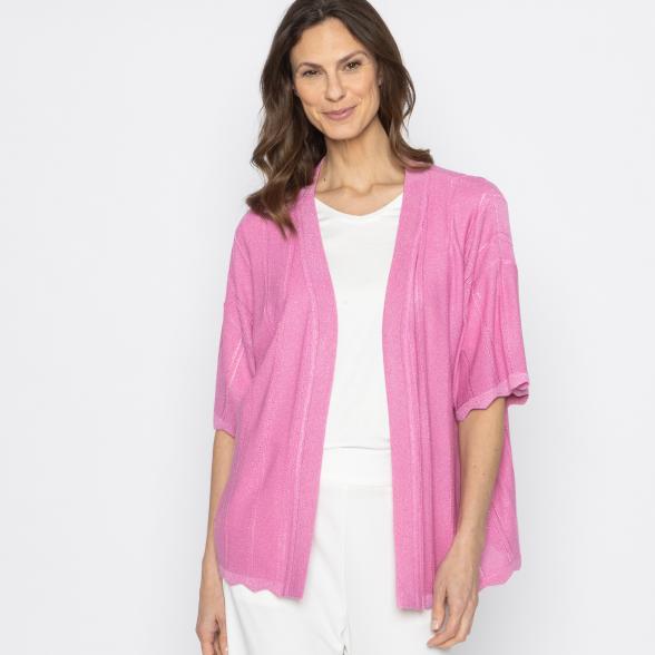 Signature Collection by Heike S. Strickjacke rosa 52/54 - 113782200005 - 1 - 588px