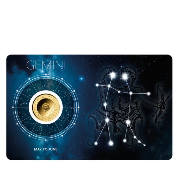 Coincard Sternzeichen "Zwillinge" - 113786000000 - 1 - 588px