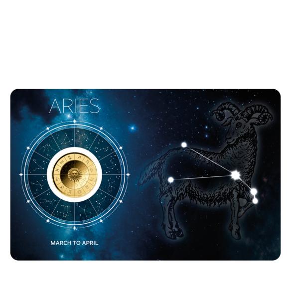 Coincard Sternzeichen "Widder" - 113786100000 - 1 - 588px