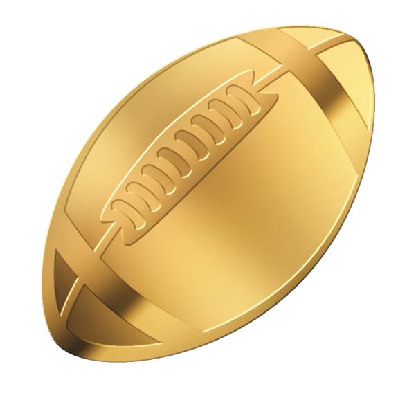 Shape-Münze "American Football" - 113786800000 - 1 - 588px