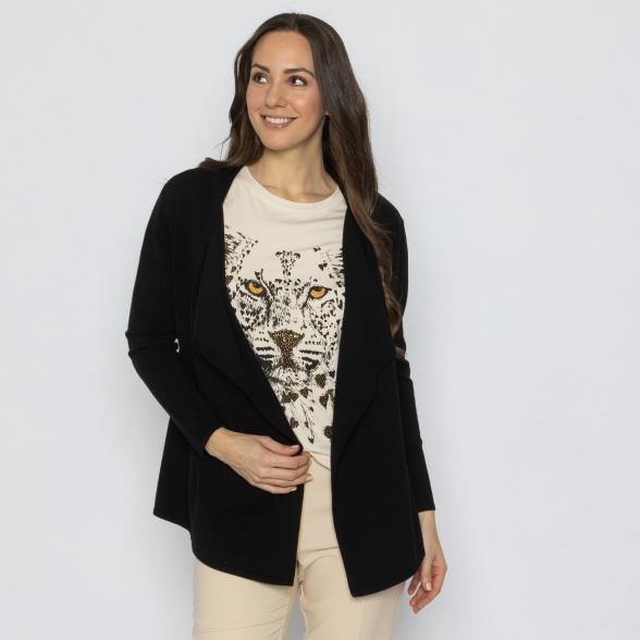 Signature Collection by H. S. Strickjacke schwarz 36/38 - 113789000001 - 1 - 588px