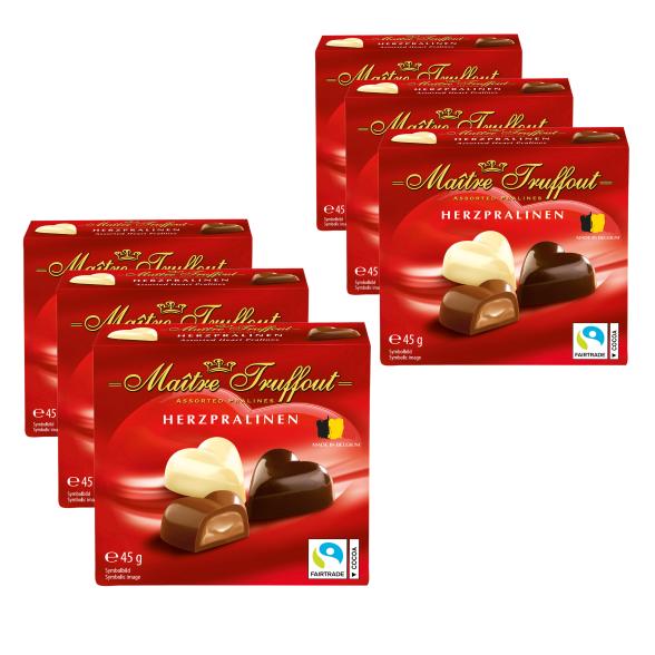 Mini-Belgische Herzpralinen 45g 6er Set - 113792400000 - 1 - 588px
