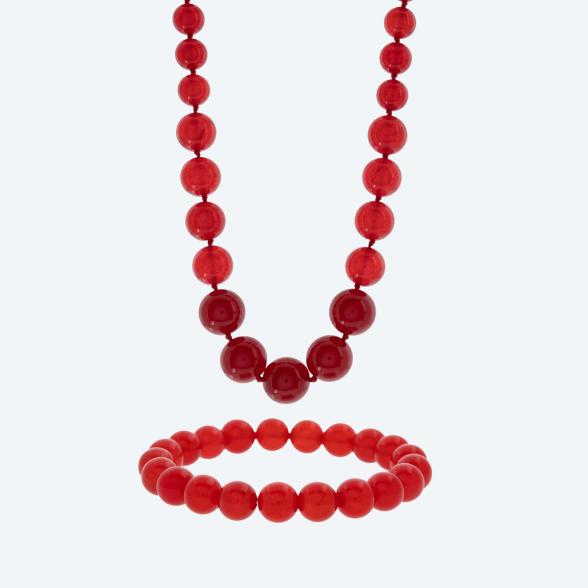 Christian Materne SET Collier+Armband Jade rot beh - 113797200000 - 1 - 588px