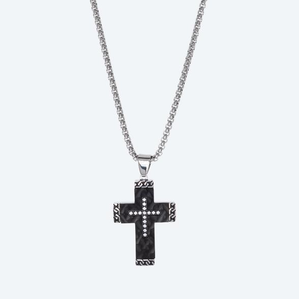 Anhänger + Kette Edelstahl black - 113804000000 - 1 - 588px