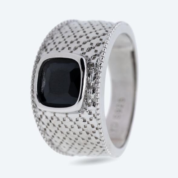 Ring 925 Silber rhodiniert Spinell 17 - 113804600001 - 1 - 588px