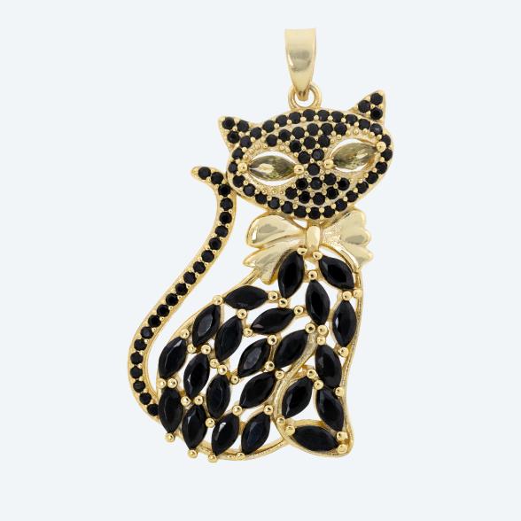 Anhänger 925 Silber vergoldet Spinell - 113804800000 - 1 - 588px