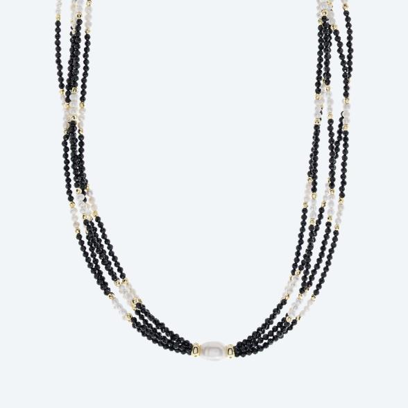 Collier 925 Silber vergoldet Spinell, SWZPerle - 113805300000 - 1 - 588px