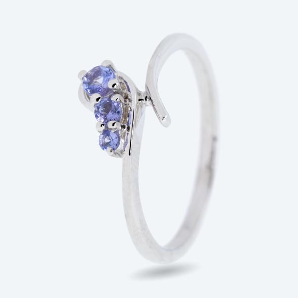 Ring 925 Silber rhodiniert Tansanit 16 - 113808600001 - 1 - 588px