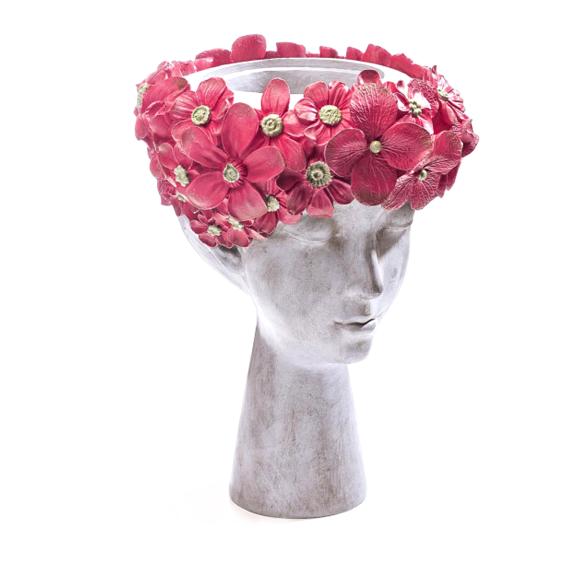 Pflanztopf Frau mit Blumen - 113815000000 - 1 - 588px