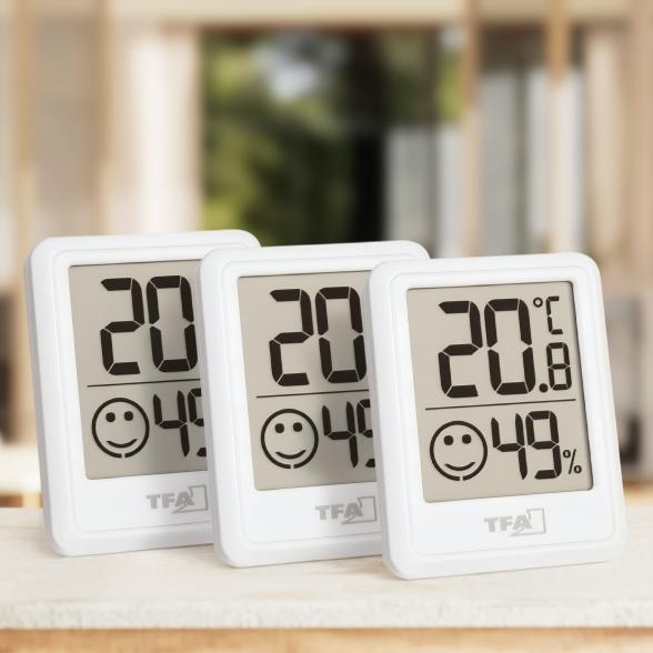 Digit. Thermo-Hygrometer 3er Set - 113825100000 - 1 - 588px