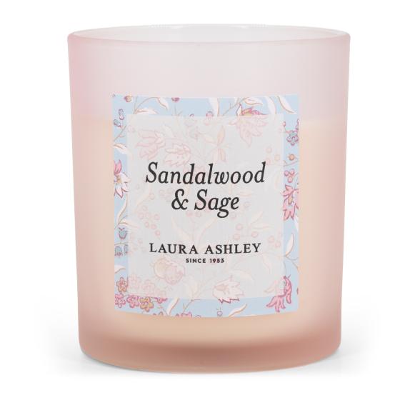 Laura Ashley Duftkerze 200g Sandalwood & Sage - 113857600000 - 1 - 588px