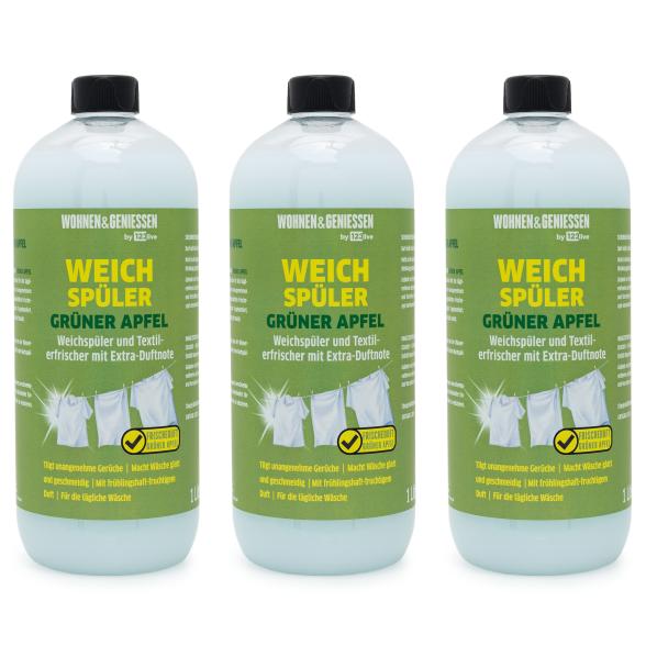 W&G Weichspüler 2 x 1 Liter Grüner Apfel - 113858000000 - 1 - 588px