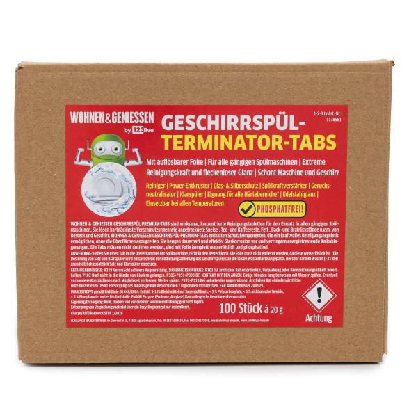 W&G 100 Stück Premium Geschirr Terminator Tabs - 113858100000 - 1 - 588px