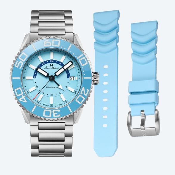 Jean Marcel Herrenuhr "Maris Ti500 GMT" Titan - 113860000000 - 1 - 588px